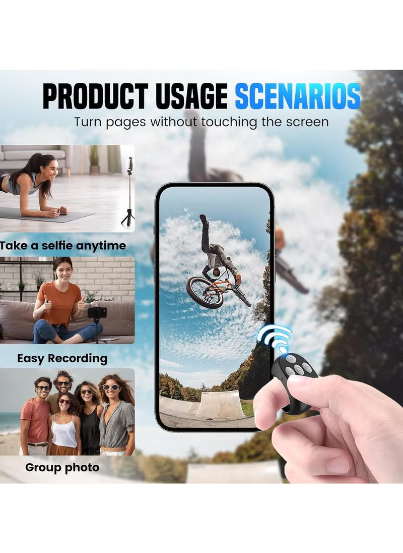 SmartScroll Ring Bluetooth Finger Scroll Controller For Effortless Navigation