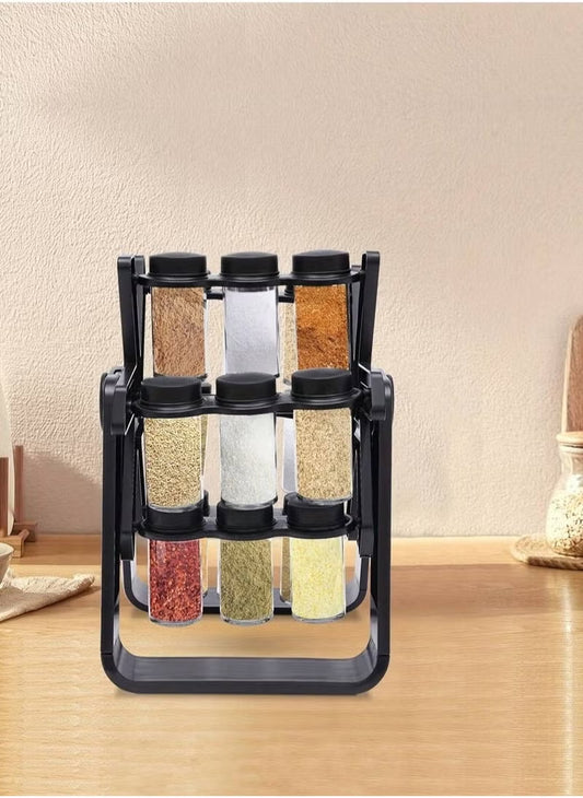 Spice Wheel – Elegant Ferris Wheel Spice Rack Set for Modern Kitchens
