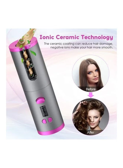 GlamCurl – Smart Automatic Hair Curler with Fast Heating