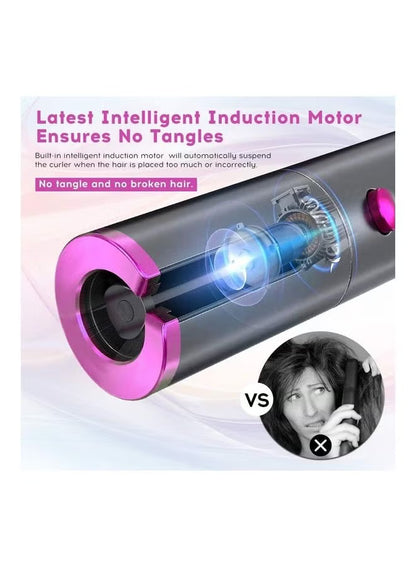 GlamCurl – Smart Automatic Hair Curler with Fast Heating