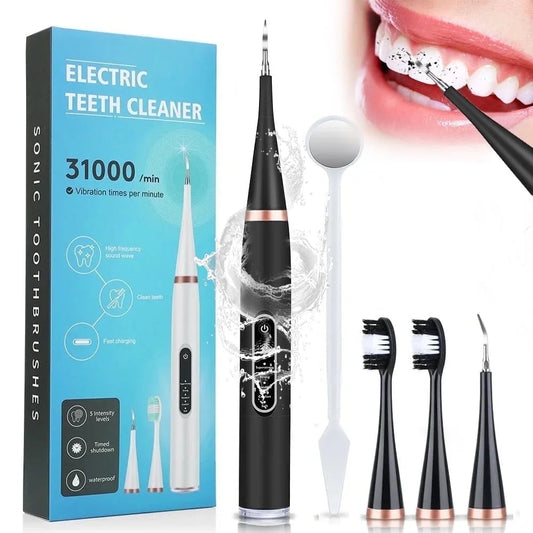 Smile Pro Electric Toothbrush & Cleaner Set for a Brighter Healthier Smile