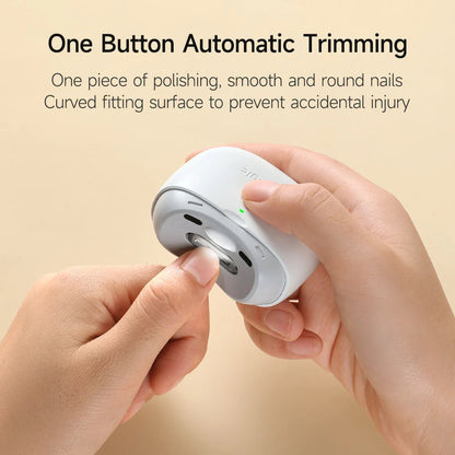 See magic Pro Electric Automatic Nail Clippers with LED Light